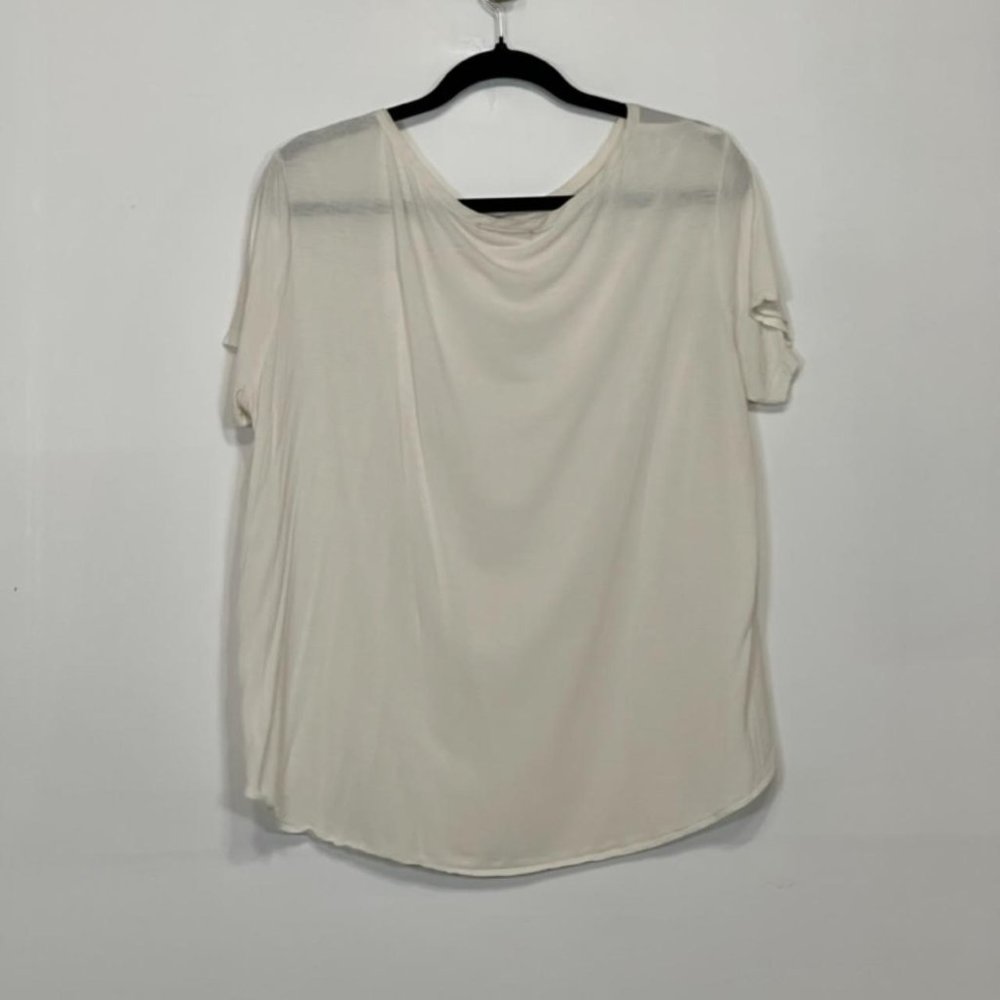 Joe Fresh Cream Button Up - Picture 2 of 3